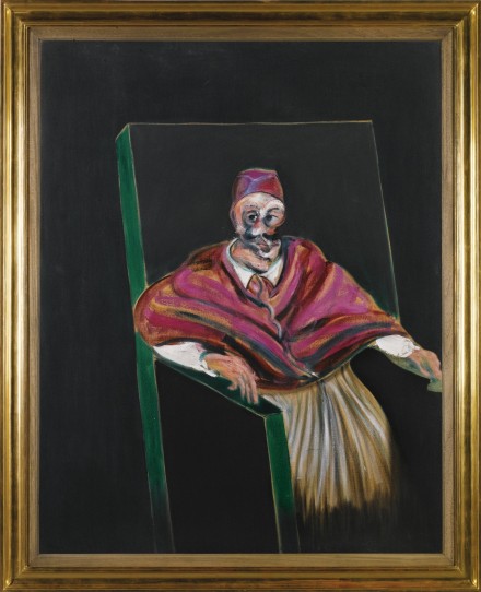 Francis Bacon, Study for a Pope I (1961), via Sothebys
