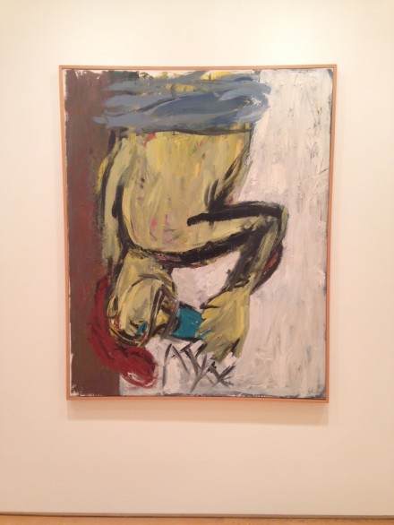 Georg Baselitz, Glastrinker Beckmann (1981)