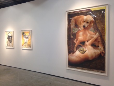 Huma Bhabha at Salon 94 (Installation View)
