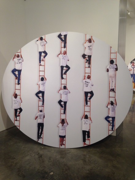 Olaf Breuning, Ladder (2015)