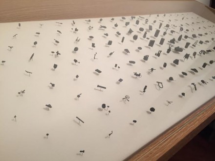 David Opdyke Exhibit A (2012), all photos via Josie Berman for Art Observed