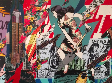 New paintings by FAILE, via Art Observed