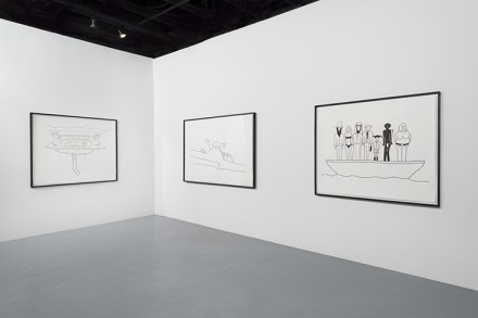 Olaf Breuning (Installation View), via Michael Benevento
