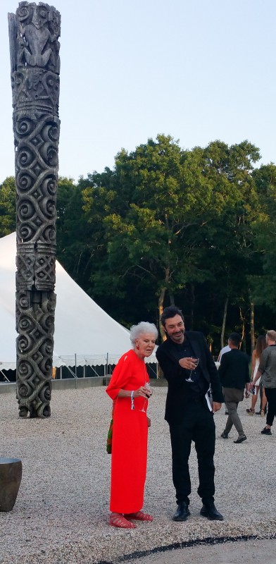 Shot of Christophe de Menil, via Art Observed