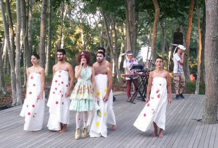 Performance by Sierra "Rosie" Casady, via Art Observed