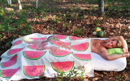 Radames (Juni) Figueroa, Bed Paintings, via ArtObserved