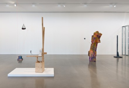 Rachel Harrison, Three Young Framers (Installation View), via Regen Projects