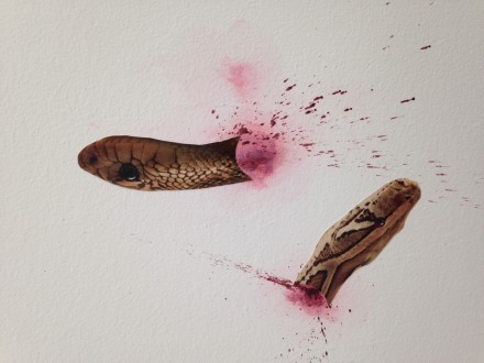 Wangechi Mutu, A planet full of Shakes (detail) (2015)