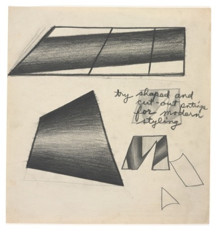 Lee Lozano, Untitled, (1964—1965), via Hauser & Wirth