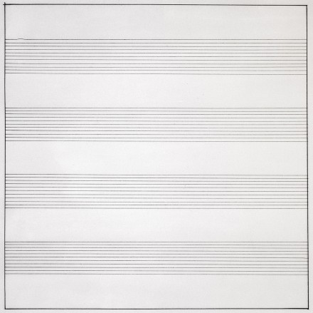 Agnes Martin, Untitled #10 (1990)