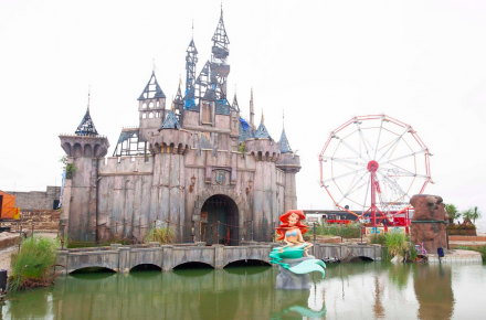 Banksy, Dismaland (Installation View), via The Guardian
