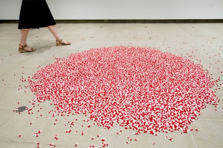 Carsten Höller, Pill Clock (2011), via Hayward Gallery