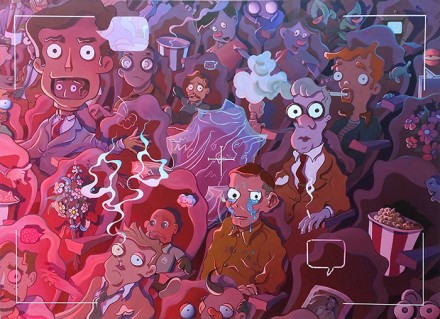 An Uninvited Audience (The Peanut Gallery)