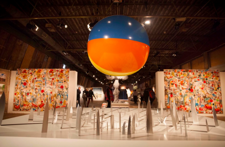 Damien Hirst at Dismaland, via The Guardian