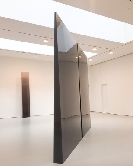 De Wain Valentine, Works from the 1960s and 1970s (Installation View), via Art Observed