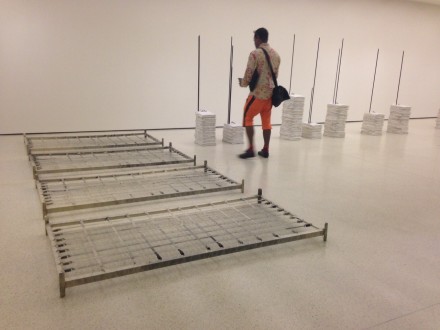 Doris Salcedo at the Guggenheim (Installation View)