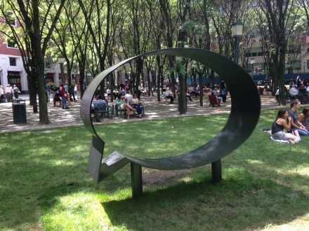 Hank Willis Thomas, The Truth Is I See You (Installation View) at MetroTech Promenade