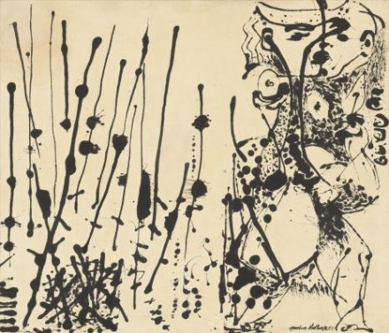 Jackson Pollock, Number 7 (1951), courtesy Tate Liverpool