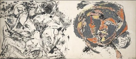 Jackson Pollock, "Portrait and a Dream," 1953, c/o Tate Liverpool