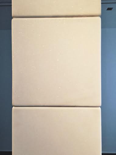 James Lee Byars, The Figure of Death (detail) (1987), via Art Observed