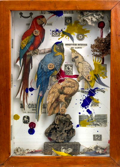 Joseph Cornell, Habitat Group for a Shooting Gallery (1943), Courtesy Royal Academy