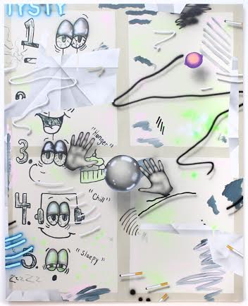 Josh Reames, Mystics (2015), via Anonymous Gallery