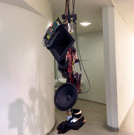 Kevin Beasley, Strange Fruit (Pair II) (2015), via Art Observed