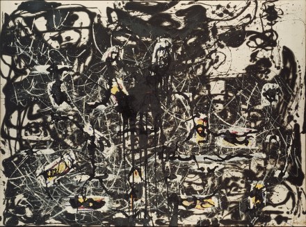Jackson Pollock, Yellow Islands, (1952), courtesy Dallas Museum of Art