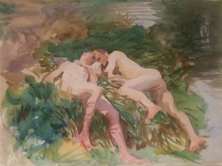 John Singer Sargent, Tommies Bathing (1918)