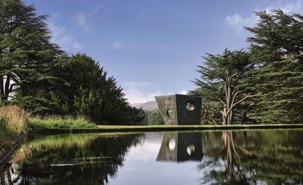 Barbara Hepworth, Three Obliques (Walk In) (1969), via Sotheby's