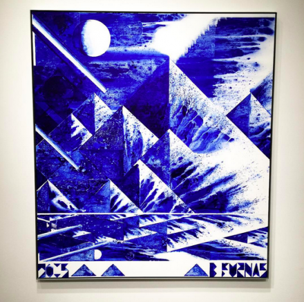 Barnaby Furnas, The First Morning (Blue Mountains) (2015), via Art Observed