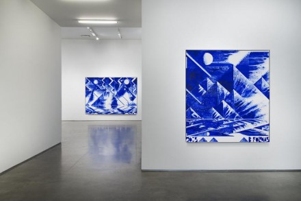 Barnaby Furnas, The First Morning (Installation View), via Marianne Boesky