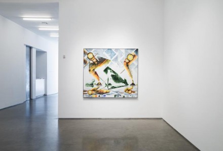 Barnaby Furnas, The First Morning (Installation View), via Marianne Boesky
