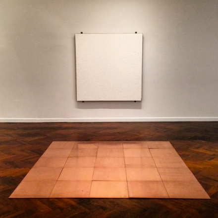 Carl Andre in His Time (Installation View), via Art Observed