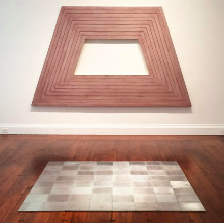 Carl Andre in His Time (Installation View), via Art Observed