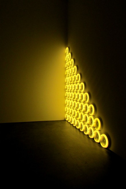 Dan Flavin, untitled (to a man, George McGovern) 2, (1972)