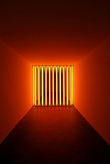 Dan Flavin, untitled (to Barry, Mike, Chuck and Leonard) (1972)