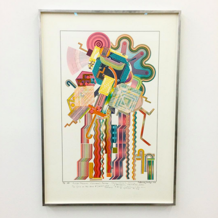 Eduardo Paolozzi, Allegro Moderato Fireman’s Parade, (1974-6), via Art Observed