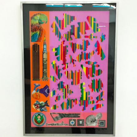 Eduardo Paolozzi, Human Fate and World Power (1969-70), via Art Observed