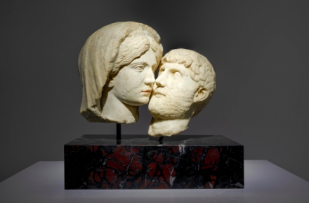 Francesco Vezzoli, Eternal Kiss (2015), via Almine Rech