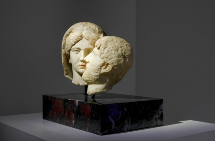 Francesco Vezzoli, Eternal Kiss (2015), via Almine Rech