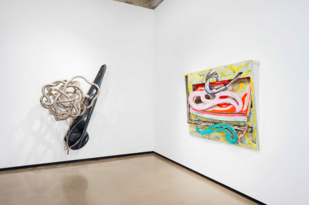 Frank Stella, Kapar (2003) and Eskimo Curlew (3X) (1977), © 2015 Frank Stella : Artists Rights Society (ARS), New York