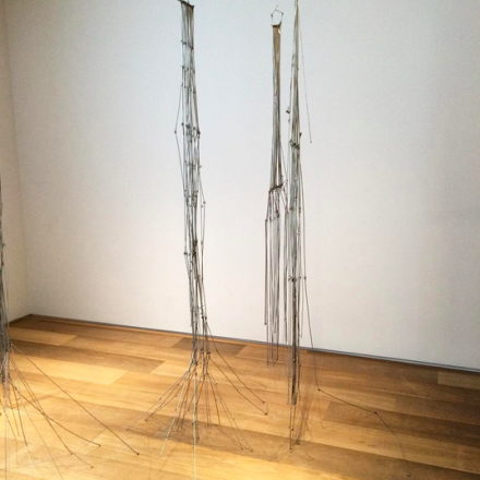 Gego, Autobiography of a Line (Installation View), via Art Observed