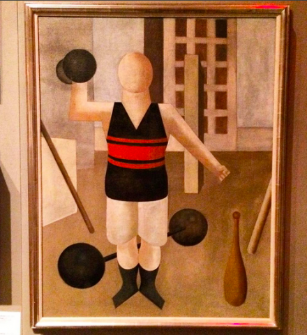George Grosz, Gymnast (1922), via Art Observed