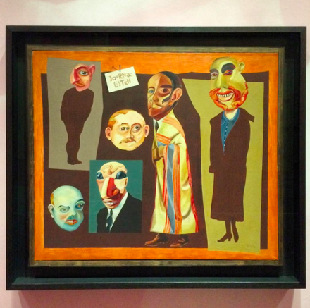 Hannah Höch, Journalists (1925), via Art Observed