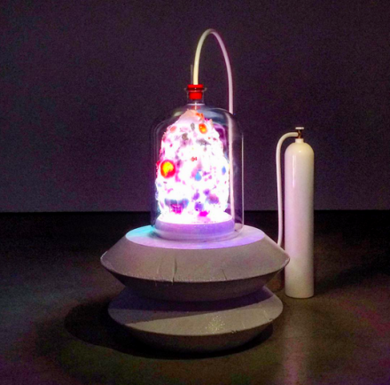 Mike Kelley, Kandor 2B (2011), via Art Observed