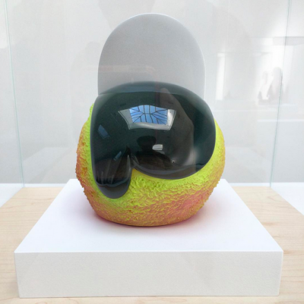 Ron Nagle, Lotta Wattage (2015), via Art Observed