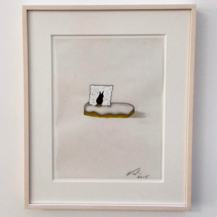 Ron Nagle, Untitled (2015), via Art Observed