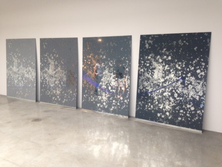 Sarah Sze, Stone Mirror (Installation View)