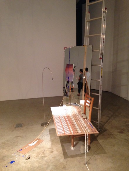 Sarah Sze at Tanya Bonakdar Gallery (Installation View)